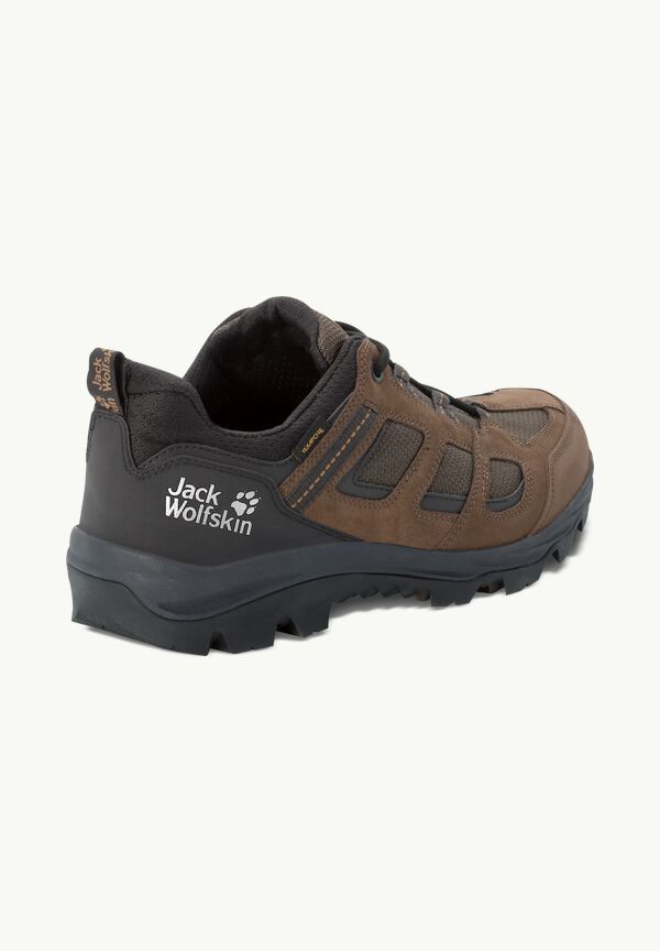 VOJO 3 TEXAPORE LOW M / phantom - Men\'s 49 waterproof hiking - WOLFSKIN shoes JACK – brown