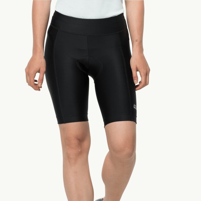 TOURER PADDED SHORTS W - black M - Women\'s padded cycling shorts – JACK  WOLFSKIN