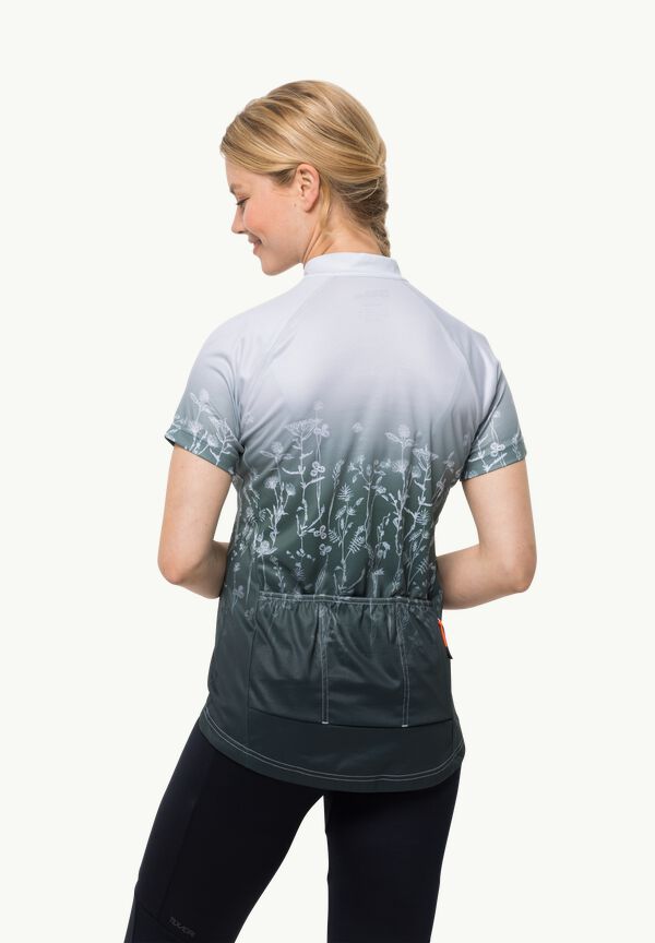 MOROBBIA HZ PRINT T W - white cloud all over XS - Women\'s cycling jersey – JACK  WOLFSKIN | Funktionsshirts