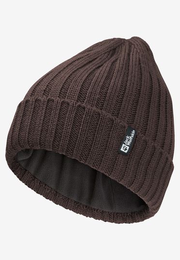 RIB KNIT BEANIE